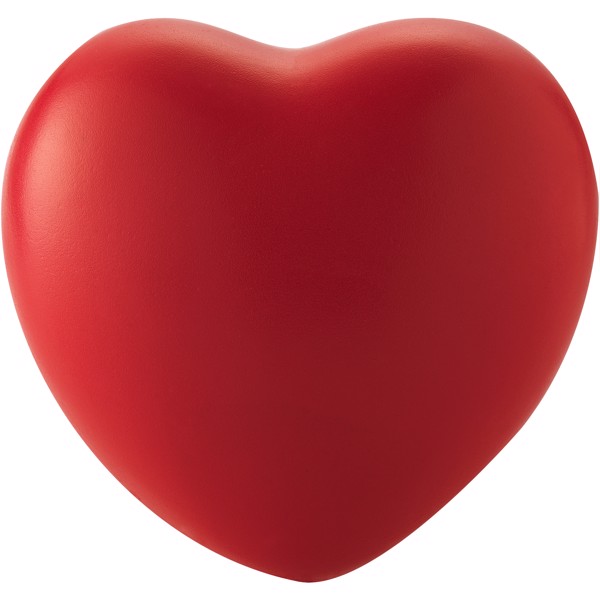 Herzförmiger Antistress Ball - rot