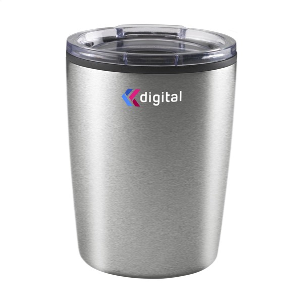 Espresso-to-Go Mug RCS Recycled Steel 170 ml - argenté