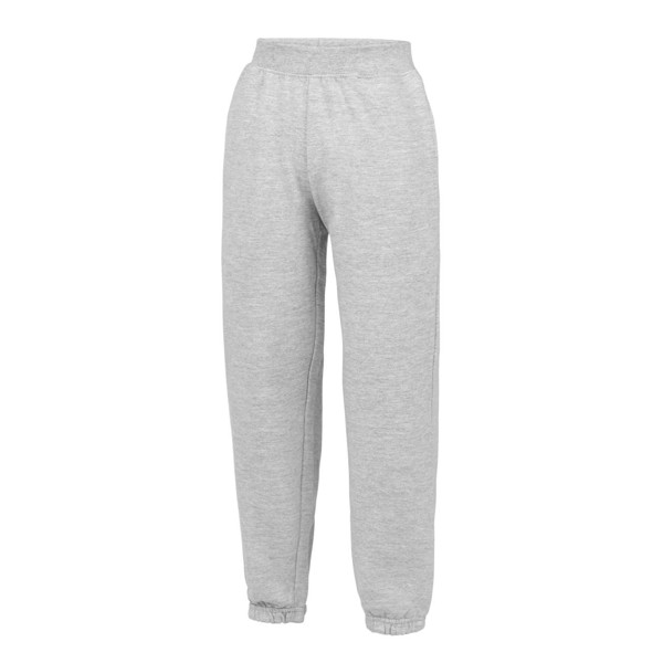 Kids Cuffed Jogpants - Heather Grey / 12/13