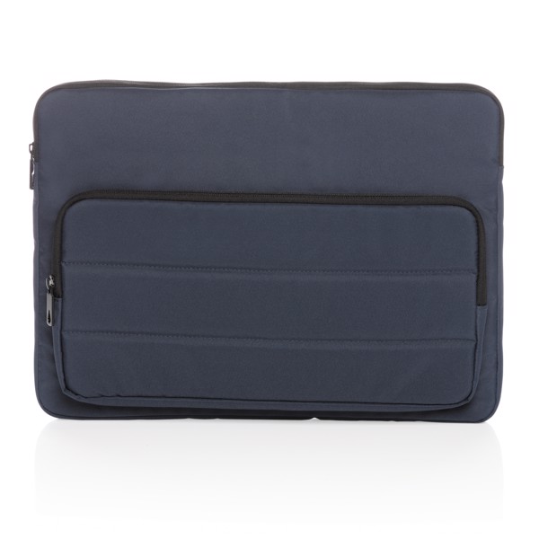 Pochette pour ordinateur 15,6" Impact en rPET AWARE™ - Bleu Marine