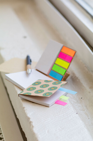 Bloc-notes autocollant personnalisé CreaStick Combo A Eco