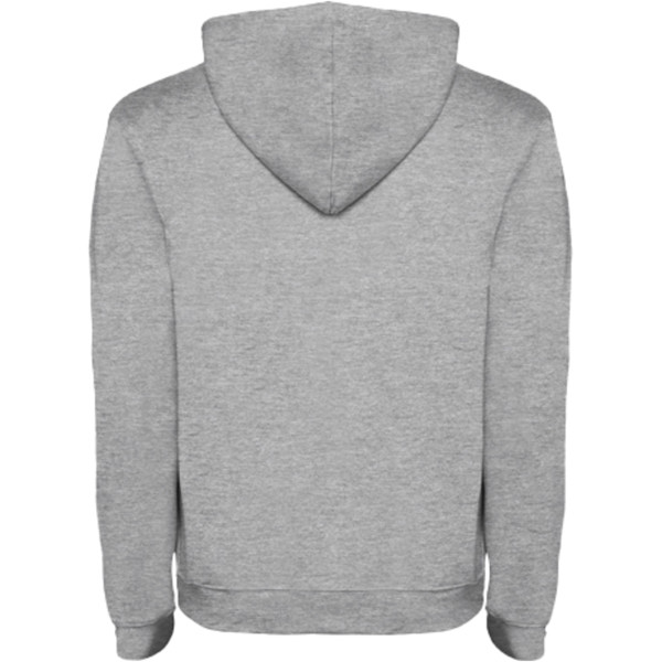 Felpa con cappuccio da uomo Urban - Grigio mélange / Nero / M