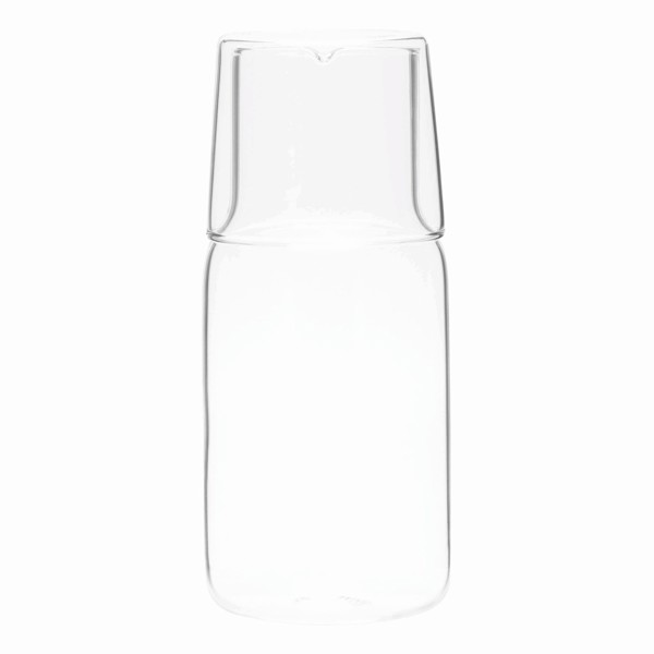 Glas-Karaffe Mit Trinkglas Calmy