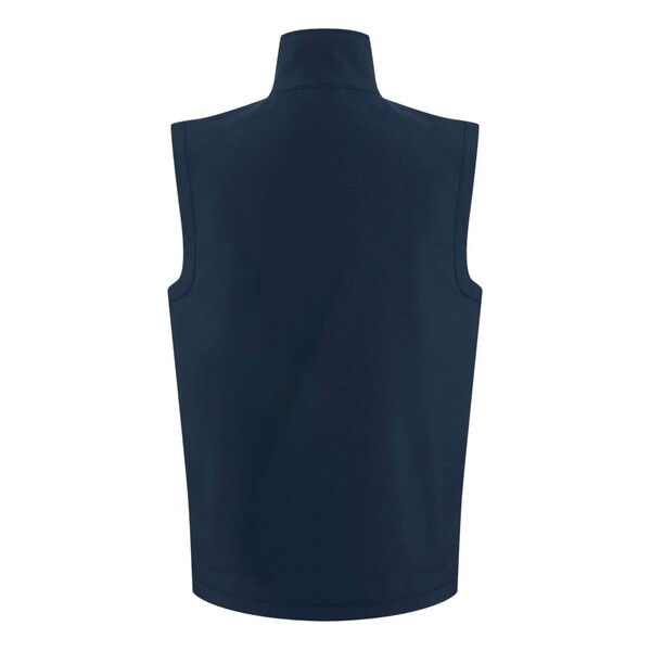Ascender 2 Layer Softshell Bodywarmer - Navy / Classic Red / 3XL