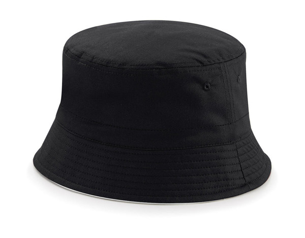 Cappello Reversibile Bucket - Black / Light Grey / L/XL