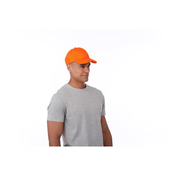 Boné de 6 painéis de 175 g/m² Ares - Verde feto
