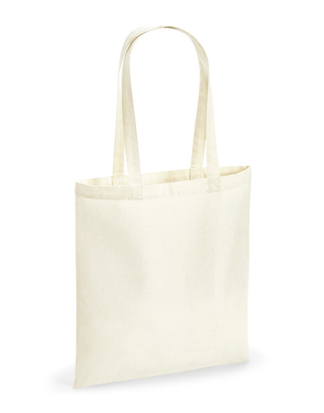 Recycled Cotton Tote - Black / ONE SIZE