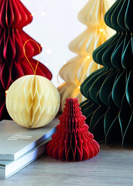 Suspension pour sapin de Noël Harmotree - Rouge
