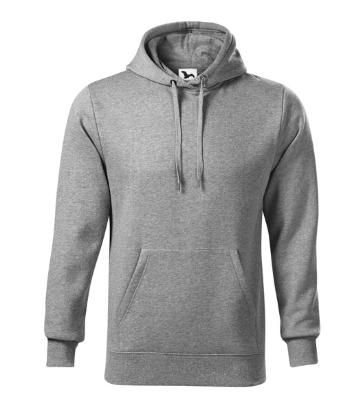 Mikina Pánská Malfini® Cape - Tmavě Šedý Melír / 4XL