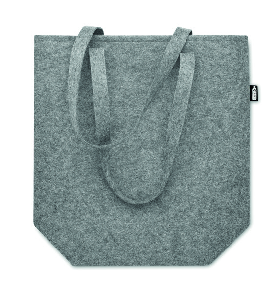 RPET felt shopping bag Taslo - Grey