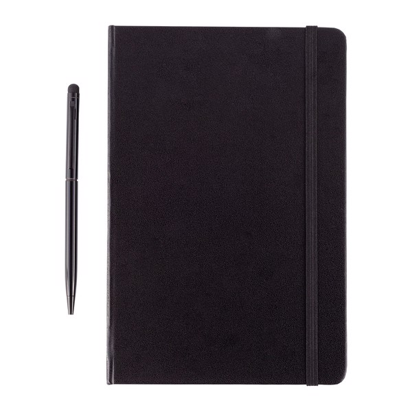 Abrantes notepad & pen set - Black