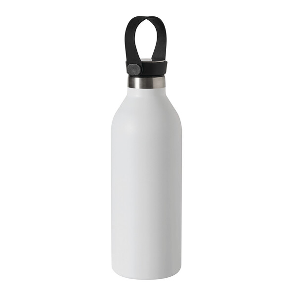 Vacuum Insulated Bottle Steelloop - White
