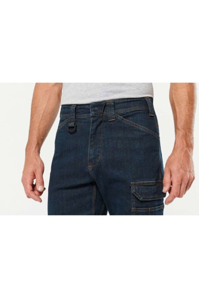 Men's Multipocket Denim Trousers - 36