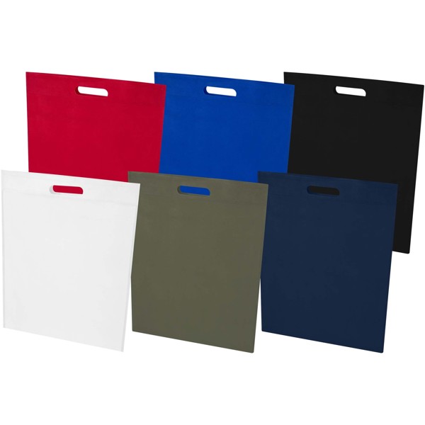 EcoSeal 5 L GRS-recycelte Nonwoven Tragetasche - weiss