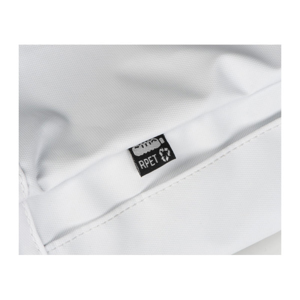 RPET laptop backpack Oklahoma - White