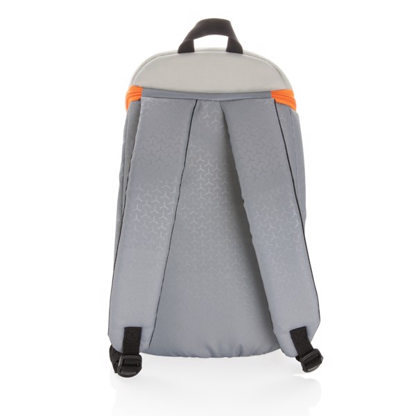 Xd Collection nahrbtnik hladilnik 10L, poliester - Siva / oranžna