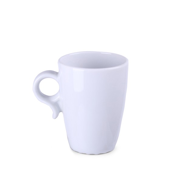 Costa porcelain mug, 71 mm diameter