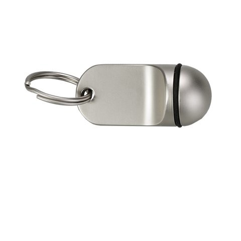 Old School metal keyring