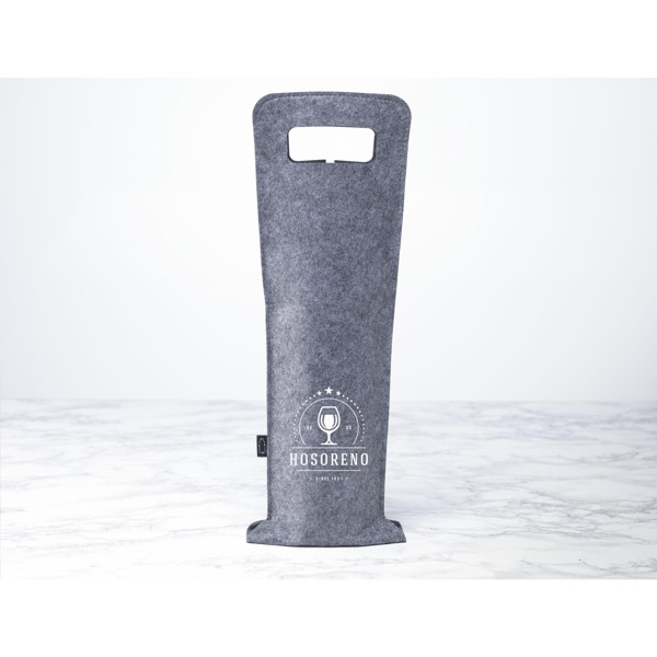 Wine Bag-to-Give GRS RPET sac à vin - Gris