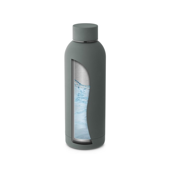 ODIN. Bouteille en acier inoxydable 550 ml - Gris Foncé