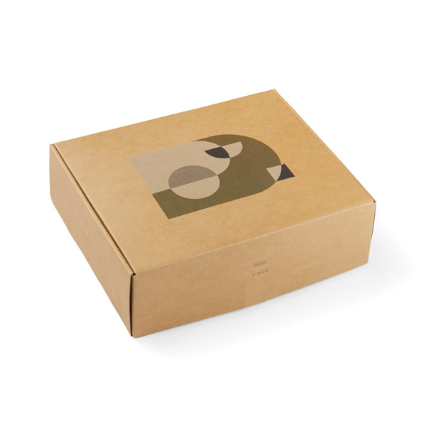 Deka VINGA Branson z GRS RPET - Béžová