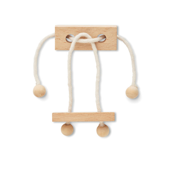 Neurona brain teaser wood, 55x21 mm