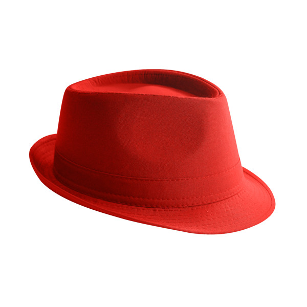 Chapeau polyest. JACKSON - ROUGE