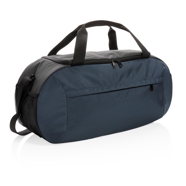 Sac de sport moderne en rPET Impact AWARE™ - Bleu Marine
