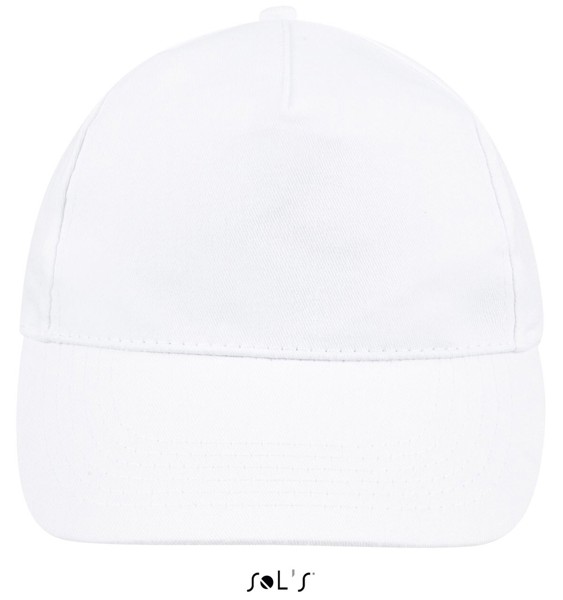 Sol's Sunny - Five Panel Cap - White