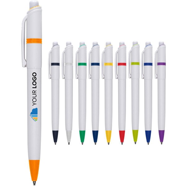 Esferográfica Stilolinea de plástico - branco