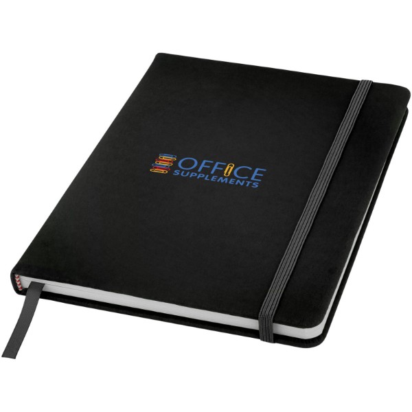 Blocco note A5 con pagine punteggiate Spectrum - Nero