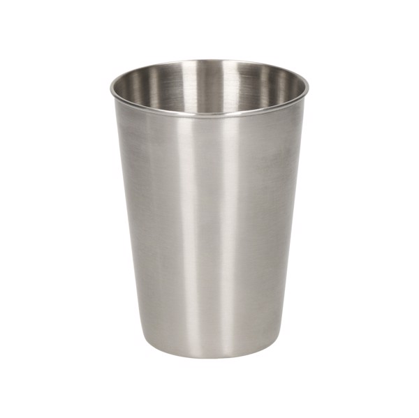 Stainless Steel Cup "Metallo" - Silver