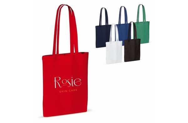 Recycled cotton bag 140g/m² 38x42cm - White