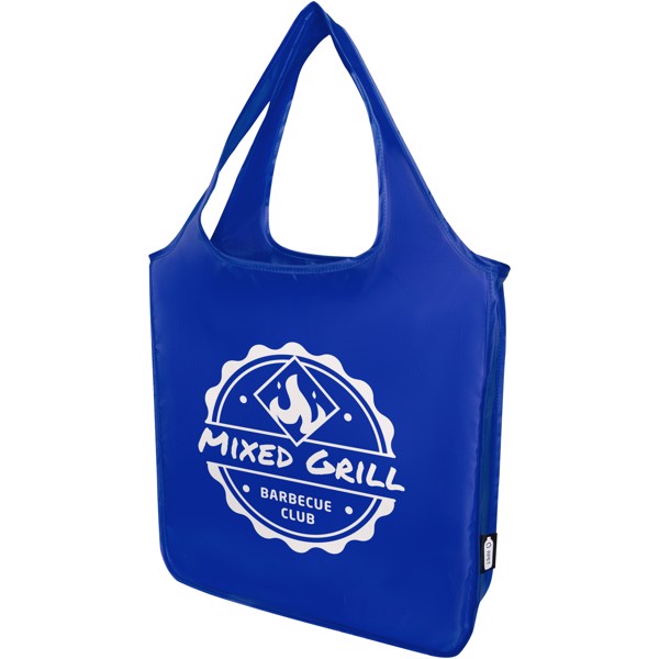 Grand sac shopping Ash en RPET certifié GRS 14L - Bleu royal