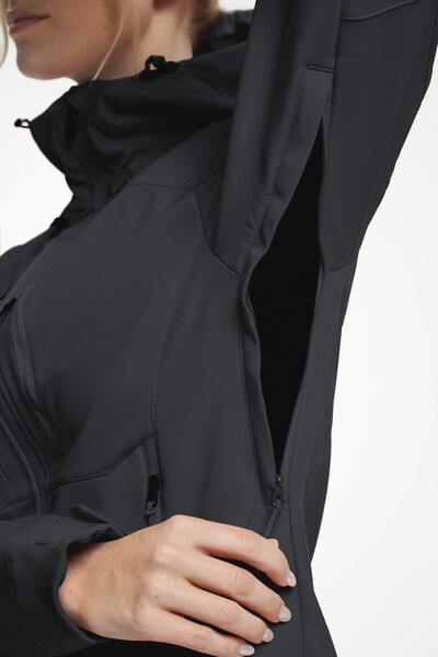 TXlite Softshell W Black S