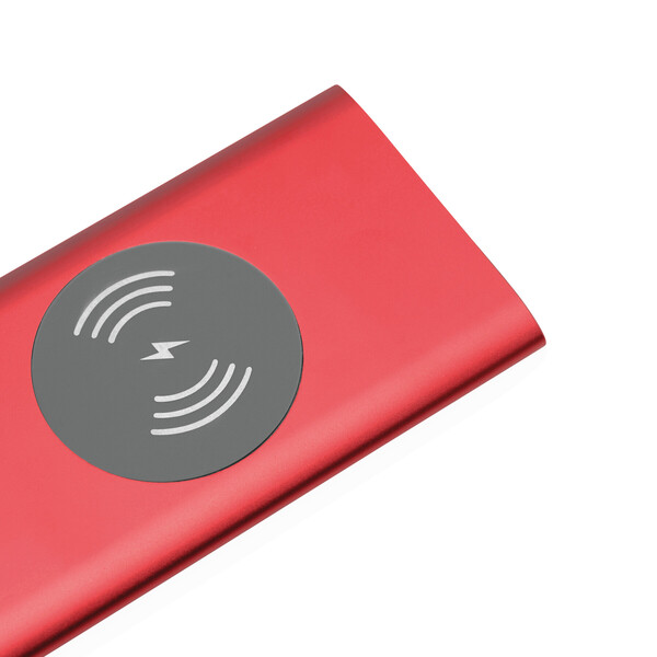 Powerbank Wireless Power - Red