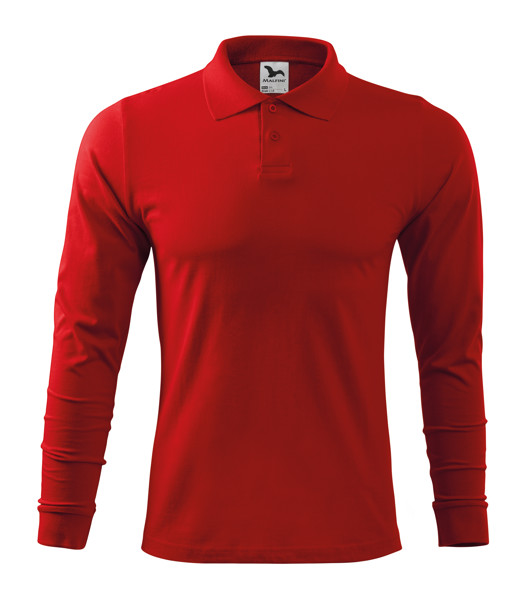 Polokošile Pánská Malfini® Single J. Ls - Červená / S