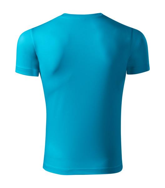 Tričko Unisex Piccolio® Pixel - Tyrkysová / L