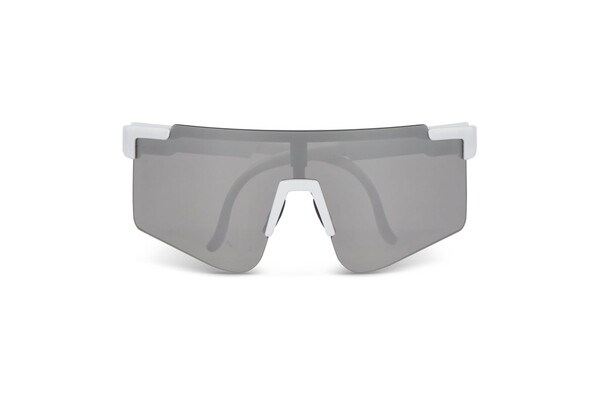 Tom R-PC sportssolbriller med spejlglas UV400 - Hvid