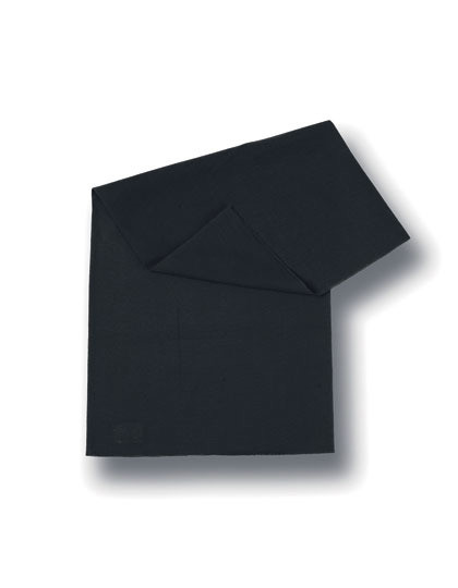 Atlantis bandana poliester 120 gm2 - Črna