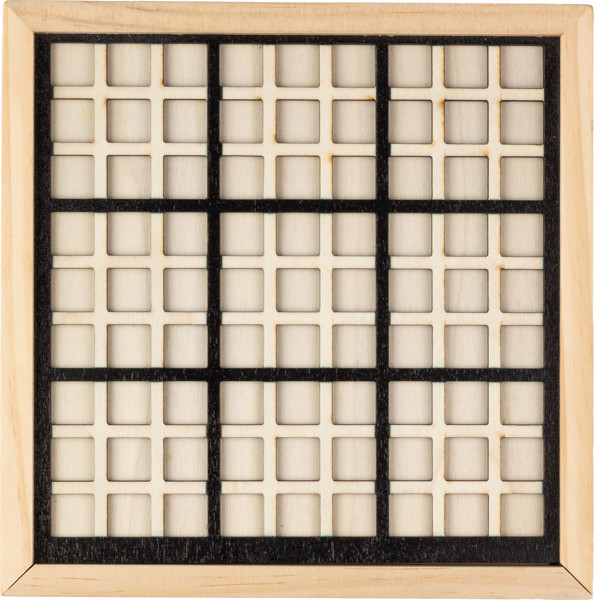 Jogo de sudoku de madeira Christa