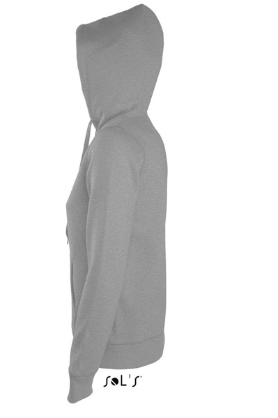 Sol's Seven Women - Jacket With Lined Hood - Grey Melange / L