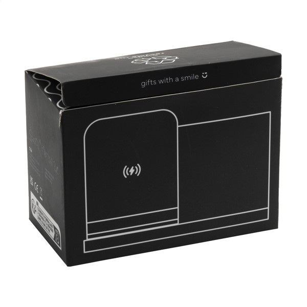 Bamboo Boss 15W charger/pen holder - Black