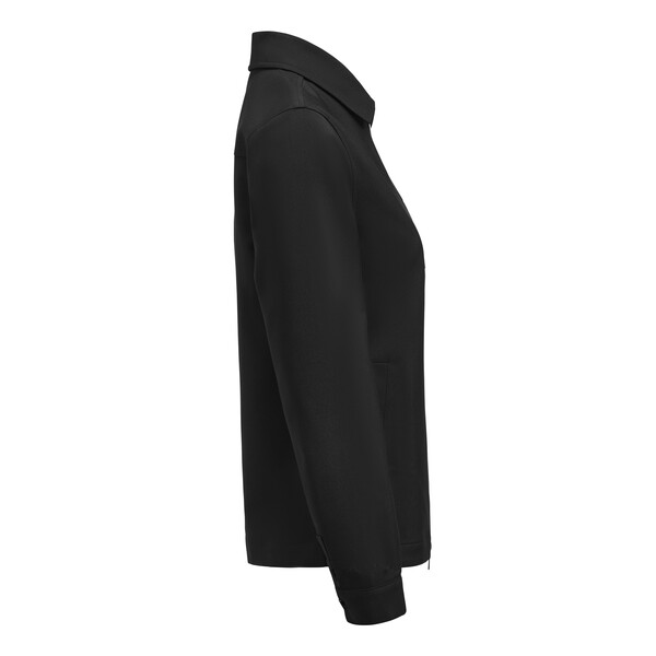 Modern Zip Overshirt Woman Black 4XL