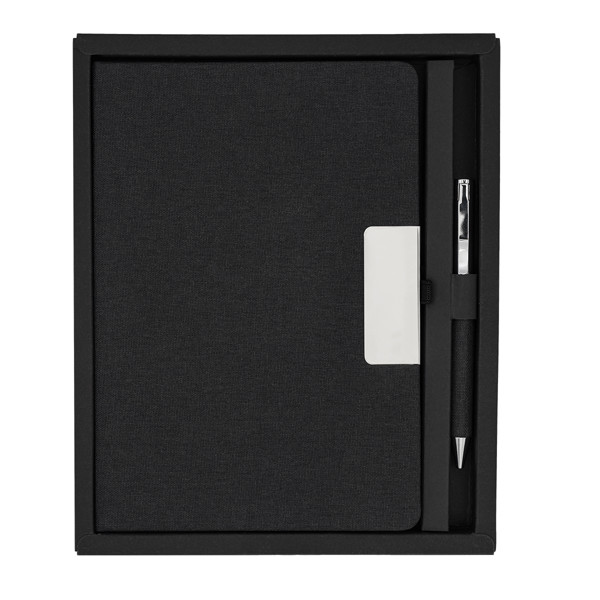 Plata RPET Notebook & Pen Gift Set