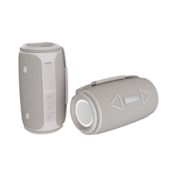Prisma RCS recycled plastic IPX 4 waterpoof 16W speaker - Grey