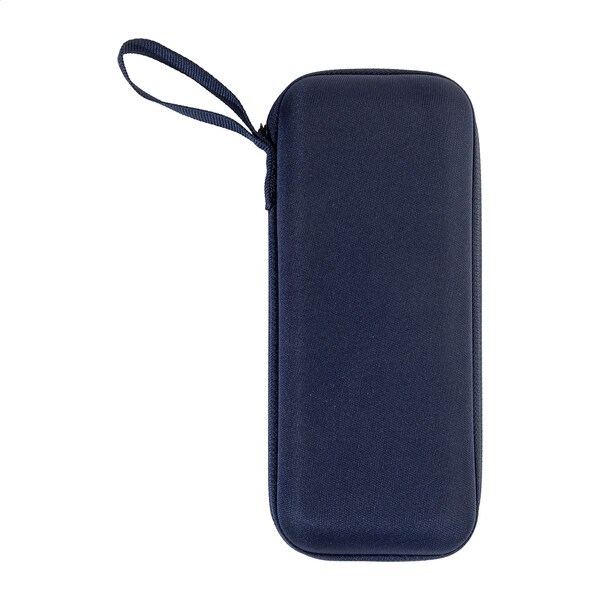 Mini parapluie en RPET Fractus - Bleu Foncé