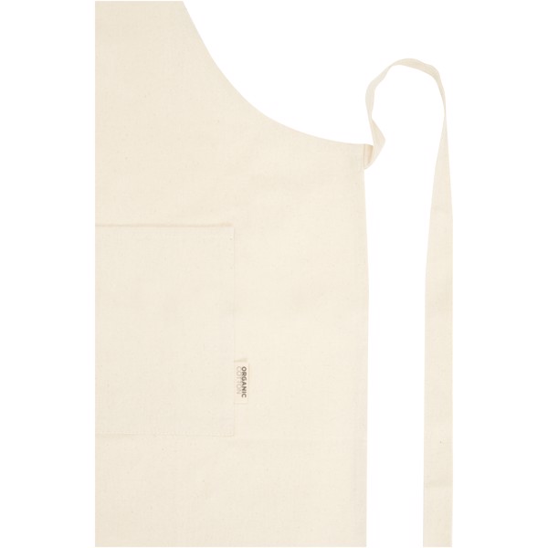 Orissa 200 g/m² organic cotton apron - Natural