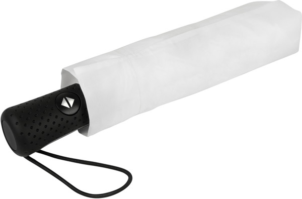 MINIMAX - Parapluie pliant - Ouverture et fermeture automatique - Impermable au vent -  100 cm - Blanc