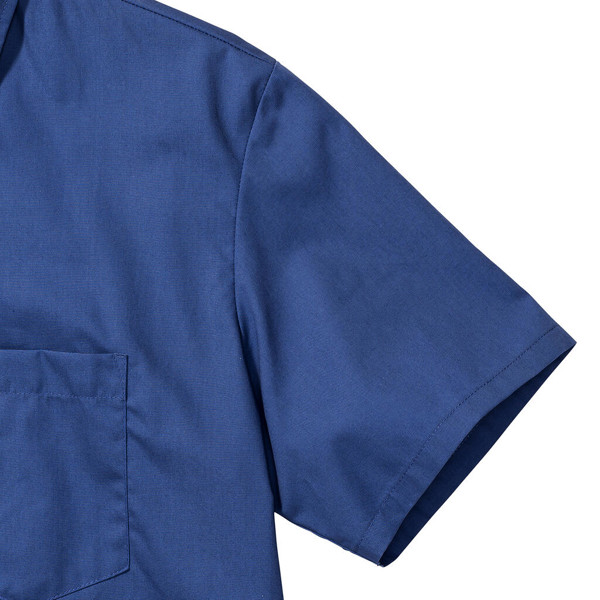 Ladies' Cotton Poplin Shirt - Black / 4XL (48)